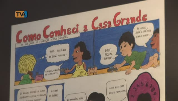 Pequenos Grandes Artistas de BD da Fundação Casa Grande