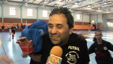 Futsal Feminino: Del Negro Sobre ao Campeonato Nacional