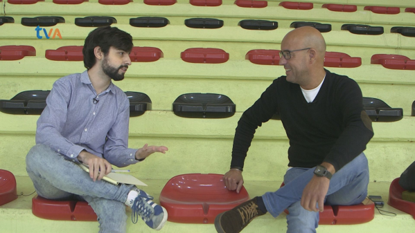 El Chaval com Pedro Nunes