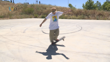 Francisco Patrone de Skate no Pé à Conquista do Freestyle