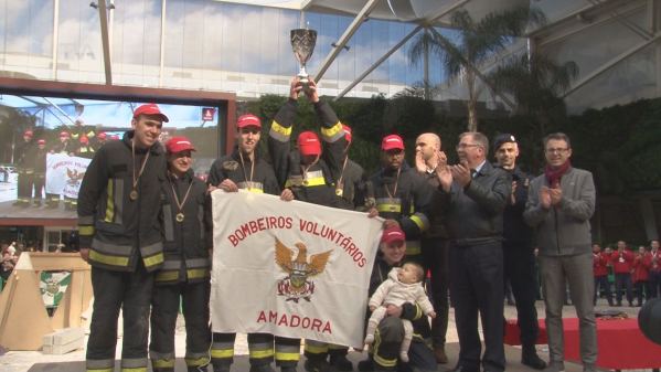 Bombeiros Amadora Vencem 3º Firefighters Rescue Competition