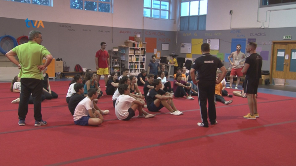 Pavilhão do CEMA em Obras e AGC na 3ª Gymnaestrada