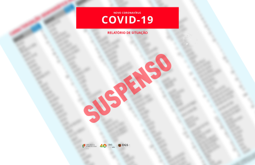 COVID-19: Suspensa a Divulgação de Dados Por Concelho